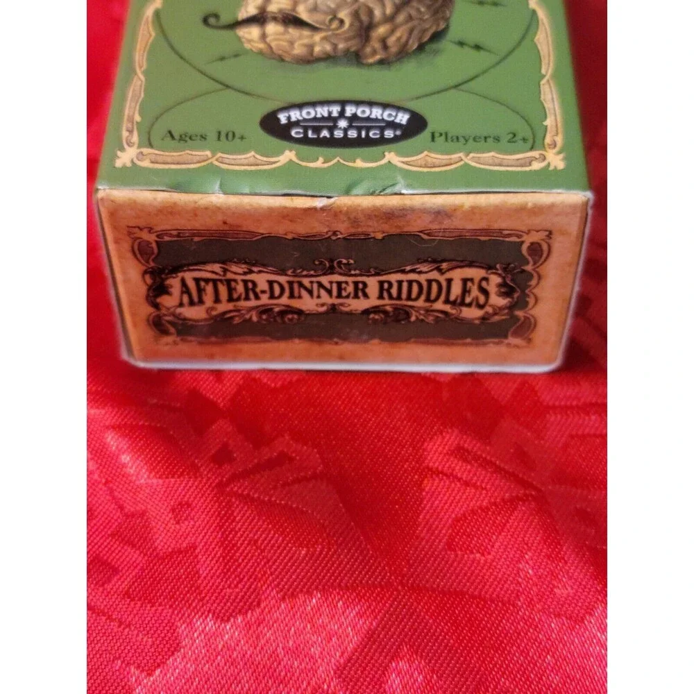 Clarendon's Brain Elixir After Dinner Riddles Front Porch Classics Deck Cards
